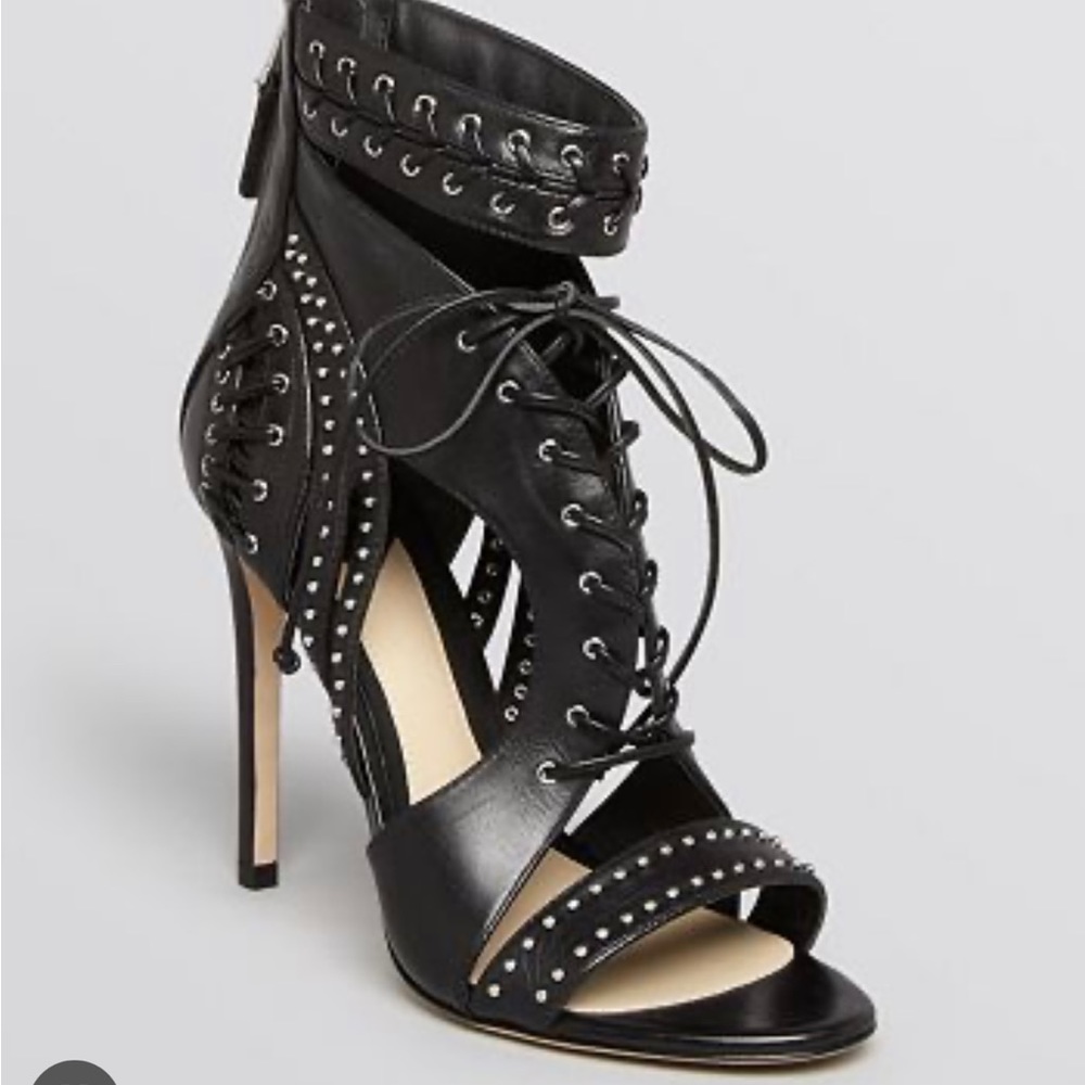 Brian Atwood cut out bootie